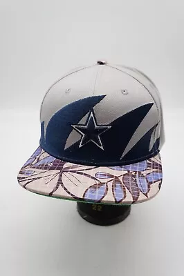 Mitchell & Ness Dallas Cowboys Snapback Hat Baseball Cap Gray Shark Tooth RARE • $39.95