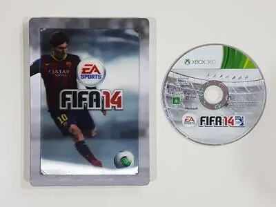 FIFA 14 Limited Steelbook Edition Xbox 360 GC PAL • $9.50