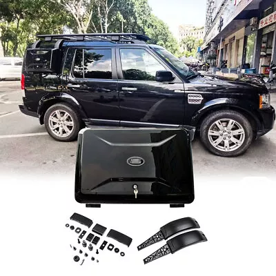 Black Side Mounted Tool Box For Land Rover Discovery LR3 2003-2009 LR4 2010-2017 • $289.99