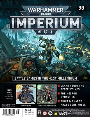 Warhammer 40k Imperium Issues #38  - Terrain Tool Yriel Yellow And Astrogranite • £8.99