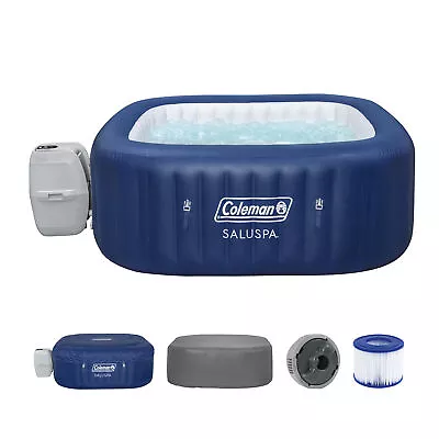 Bestway Coleman Hawaii AirJet Inflatable Hot Tub With EnergySense Cover Blue • $553.58
