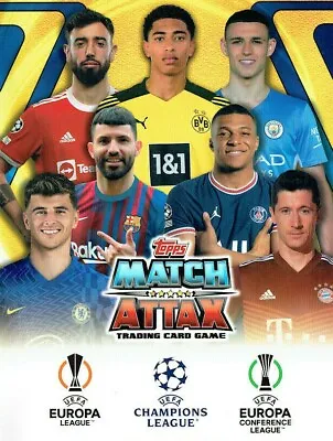 2021-22 Topps Match Attax UEFA Champions League - Pick Your Card - Cards 251-490 • $0.99