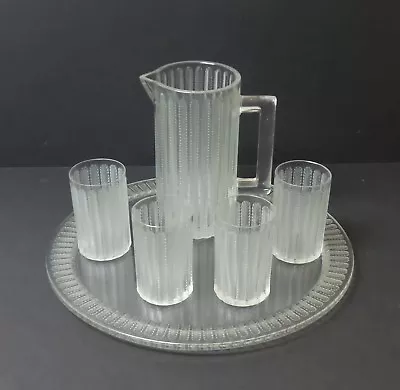 R. Lalique JAFFA Tableware Set C. 1931 6 Pieces • $4250