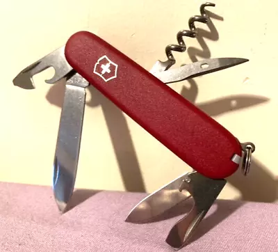 Victorinox Swiss Army Spartan Red Nylon Scales Multi-Tools 91MM Folding Knife • $16.99