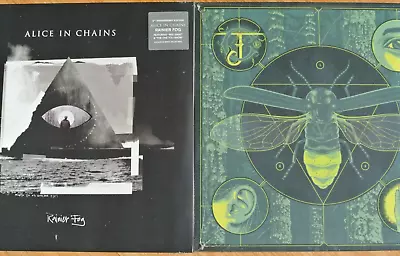 ALICE IN CHAINS Rainier Fog 2-LP Smog + JERRY CANTRELL Brighten LP Blue Vinyl • $119.96