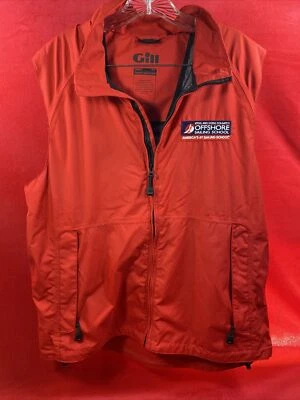 $22.50 • Buy Gill Inshore-Sportd Vest /Offshore Sailing RED Vest SZ L