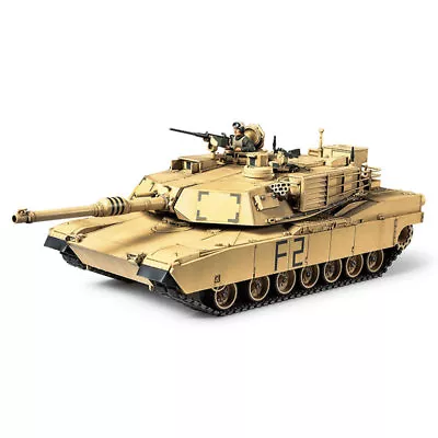 TAMIYA 32592 U.S Main Battle Tank M1A2 Abrams 1:48 Tank Model Kit • £25.95