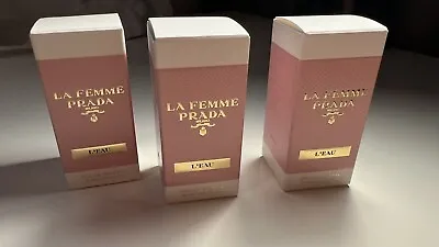 £20 • Buy La Femme Prada L’eau 9ml Miniature X3 EDT