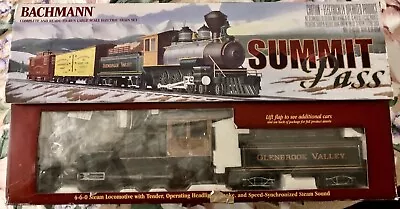 Beautiful! Bachmann Summit Pass G Gauge Train Set In Mint Condition! Priced Down • $200