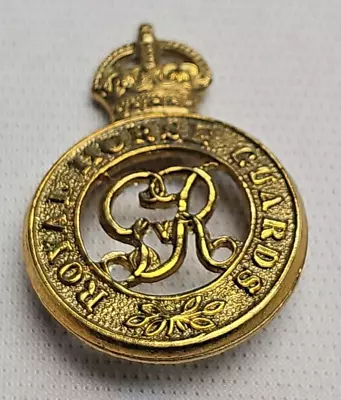 £15 • Buy Royal Horse Guards Brass Cap Badge Vintage