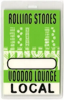 Rolling Stones Authentic 1994 Concert Laminate Backstage Pass Voodoo Lounge Tour • $29.34