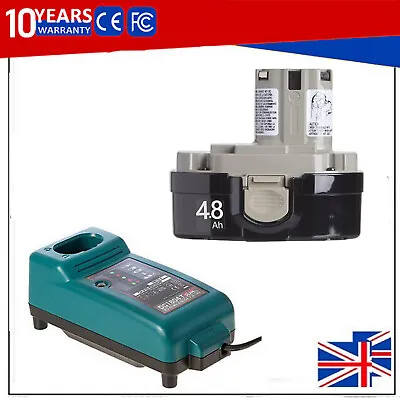 18Volt Battery/charger For Makita PA18 1822 1823 1833 1835 6343D Cordless Drill • £12.89