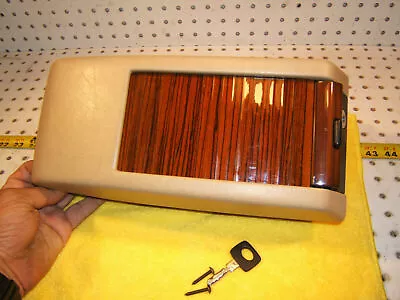 Mercedes W126 SE SD SEL PARCHMENT Center ZEBRANO Cover 1 Console & Working 1 KEY • $615