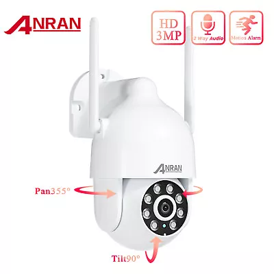 £29.99 • Buy HD 3MP Wireless CCTV Outdoor Dome WiFi IP Camera Home Security System IR Night