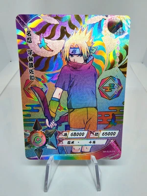$7.95 • Buy Sasuke Uchiha SLR  Rainbow Prism  Kayou Official Naruto Card TCG NR-SLR-016