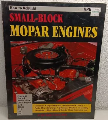 How To Rebuild Small-Block Mopar Engines Don Taylor Larry Hofer PB 1982 • $35