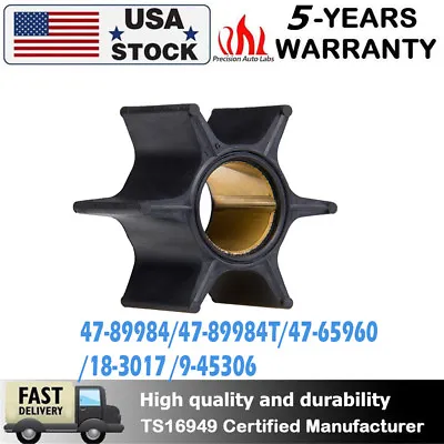 Water Pump Impeller 47-89984T4 For Mercury Outboard 75/90/115/125/150 Boat Motor • $11.97