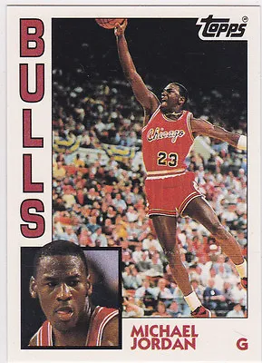 MICHAEL JORDAN ROOKIE CARD Topps Archives BASKETBALL Chicago Bulls MINT $$ RC!! • $15.50