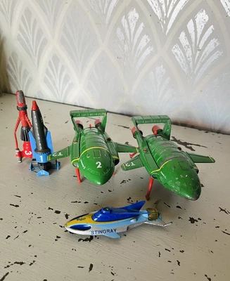 £45 • Buy Vintage Thunderbirds Matchbox Toy Set 