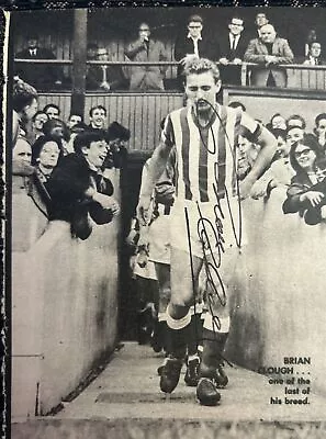 Signed 1950s Brian Clough Sunderland Autograph Nottingham Forest Middlesbrough • £19.99