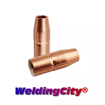 WeldingCity® 2-pk MIG Welding Gun Nozzle 200258 1/2  For Miller M-25/M-40 Hobart • $17.39