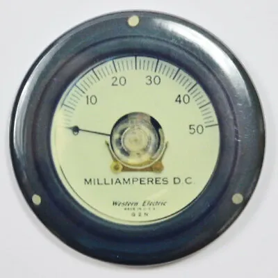 Western Electric Steampunk Gauge FRIDGE MAGNET Meter Vintage Style 2 1/4 Inches • $4.75