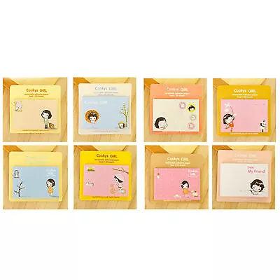 Cute Cartoon Sticky Notes Portable 20 Sheet Self Stick Notes Creative Square • $10.73