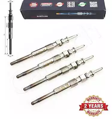 £11.89 • Buy 4x Heater Glow Plugs For Land Rover Freelander 1 Td4 2.0 Range Rover Ncc100120