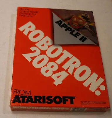 $24.99 • Buy Robotron 2084 By Atarisoft For Apple II+, Apple IIe, Apple IIc, Apple IIGS - NEW