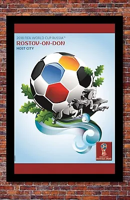 $14.95 • Buy 2018 FIFA World Cup Russia Poster Soccer Tournament | Rostov-On-Don | 13  X 19 