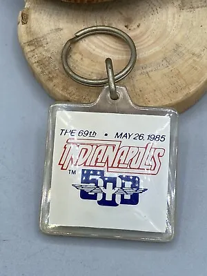 69th Indianapolis 500 Keychain May 26 1985 Vintage • $9.99