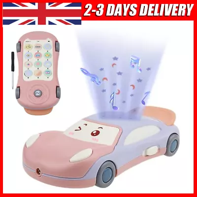 Baby Musical Car Phone Toy For 1-4 Years Old Boy Girl Early Education Learning • £5.90