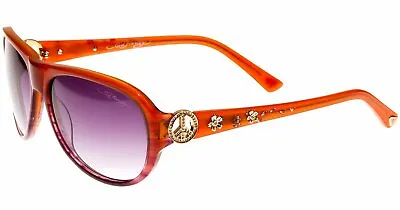 Ed Hardy Sunglasses Peace - Plum With Case And Box • $54.99