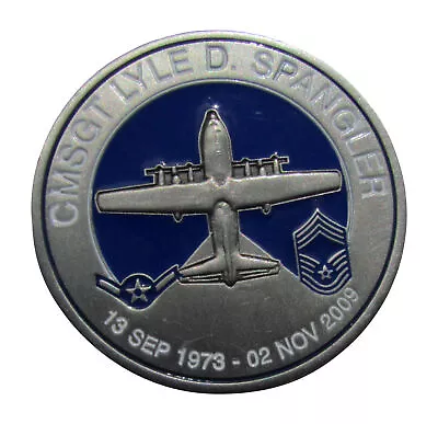 US Air Force Chief Master Sergeant Lyle D. Spangler Challenge Coin • $15.95