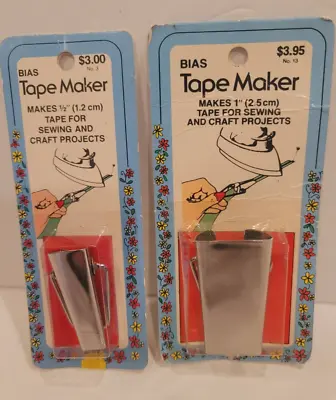 $21.99 • Buy Bias Tape Maker Machine Tip 1”