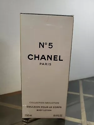 $250 • Buy CHANEL No 5 Seduction Body Lotion 250 Ml. 8.4 Oz. New Sealed Box