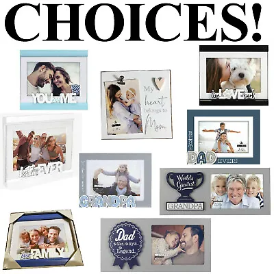 Malden International Picture Frame Mom Dad Grandpa Family Best Day Ever Dog • $14.99