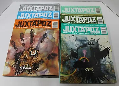 Juxtapoz Magazine - Lot Of 6 - Pushead Jeff Soto Munk One Michael Sieben • $49.95