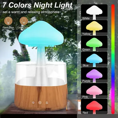 Electric Air Diffuser Humidifier Aroma Oil LED Night Light Up Home Relax Defuser • $58.99