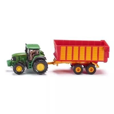 £17.99 • Buy SIKU 1650 John Deere 7530 Tractor With Silage Trailer MCU165000000