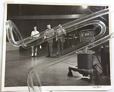 Vintage Photo CBS Studio RCA Camera TV News Possibly Walt Cronkite 1950s • $8.99