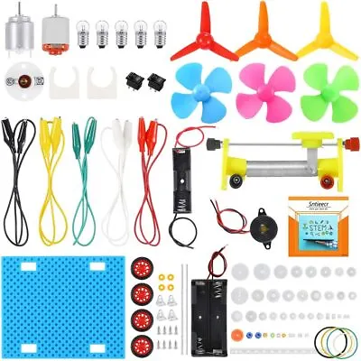 Electric Circuit Learning Kit Car Model DIY STEM Project • £29.45