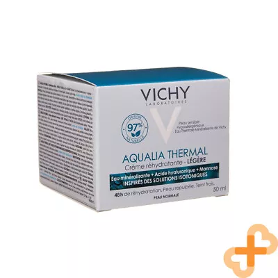 VICHY Aqualia Thermal Light Rehydrating Cream 50ml Normal Dry Skin Moisture • $30.47