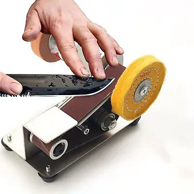 DIY Mini Electric Belt Sander Grinding Polishing Machine Multifunctional Grinder • $12.87
