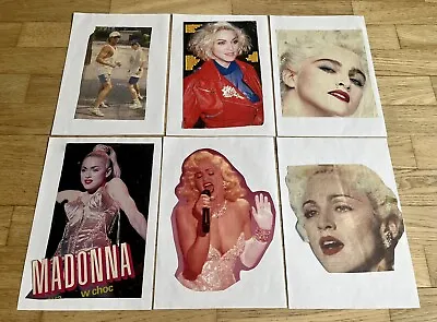 MADONNA Clip Collection Posters Swedish Magazines Vintage Rare 1980s 1990s • $9