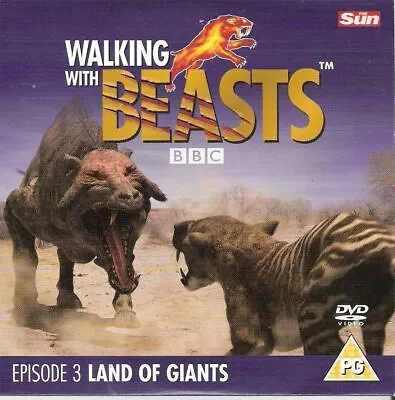 Walking With Beasts - Episode 3 - Land Of Giants - Sun Promo Dvd • £1.29