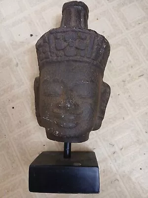 Antique Style Vietnamese Buddha Or Shiva Head • $100