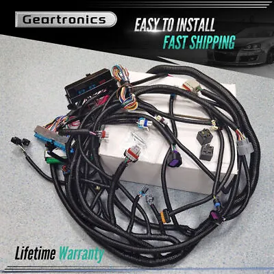 03-07 LS Vortec Standalone Wiring Harness Drive By Wire 4L60E 4.8 5.3 6.0 DBW US • $99.89