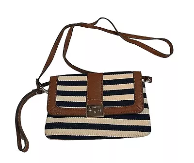 Chaps Nautical Stripe Crossbody Purse • $7.49