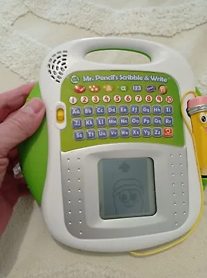 Leapfrog Mr Pencils Scribble And Write Interactive Learning Toy Numbers Letters • £9.99